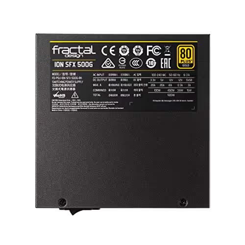 Fractal Design Ion SFX 500W 80+ Gold Certified Fully Modular image