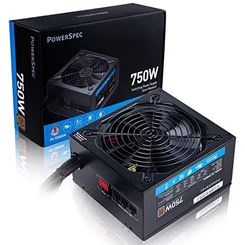 PowerSpec PS Black 750W Semi-Modular 80+ Bronze image