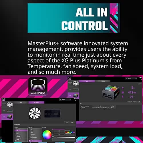 Cooler Master XG850 Plus 850W Fully Modular 80+ Platinum Certified image