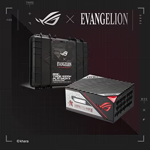 Asus ROG THOR P2 EVA Edition 1000W Fully Modular 80+ Platinum Black / Silver image