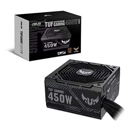 Asus TUF Gaming B Black 450W Non-Modular 80+ Bronze Certified ATX image