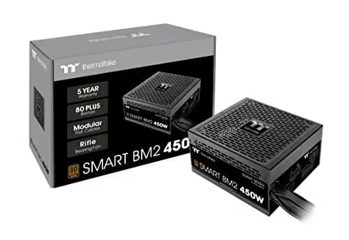 Thermaltake Smart BM2 Black 450W Semi-Modular 80+ Bronze Certified image
