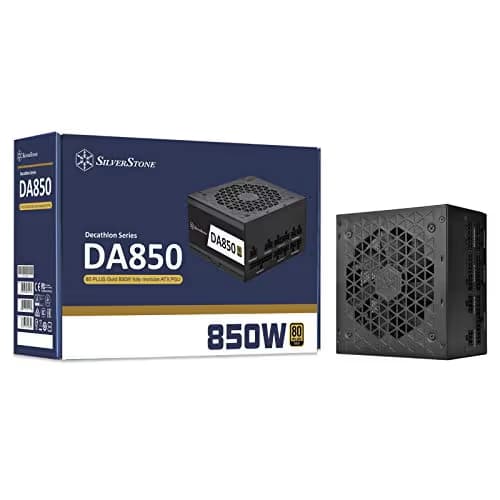 Silverstone DA850 Black / White 850W Fully Modular 80+ Gold image