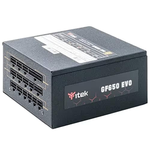 iTek GF EVO Black 650W Fully Modular 80+ Gold Certified main image