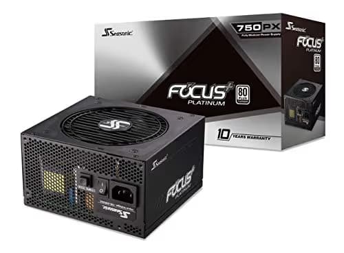 SeaSonic FOCUS Plus Platinum 750W Fully Modular 80+ Platinum image