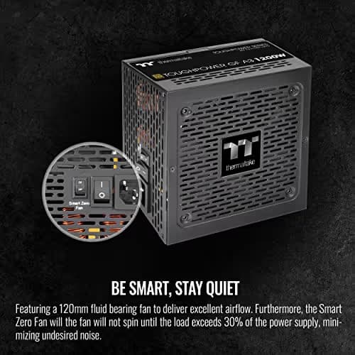 Thermaltake Toughpower GF A3 TT Premium Edition Black 1200W Fully Modular 80+ Gold image