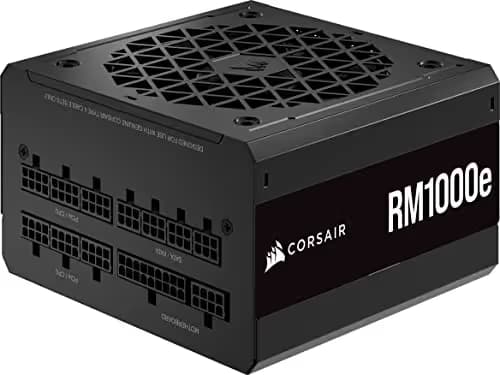 Corsair RM1000e (2023) Black 1000W Fully Modular 80+ Gold Certified image