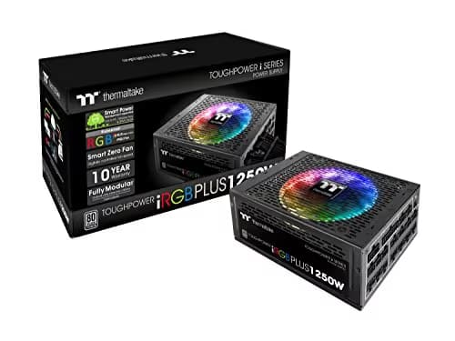 Thermaltake Toughpower iRGB PLUS TT Premium Edition Black 1650W Fully Modular 80+ Titanium image