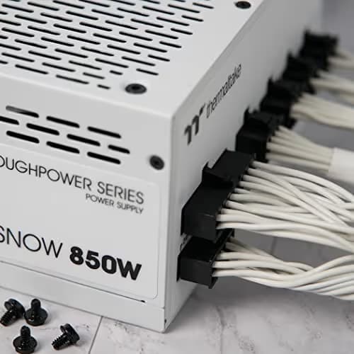Thermaltake Toughpower GF1 Snow TT Premium 850W Fully Modular 80+ Gold Certified image