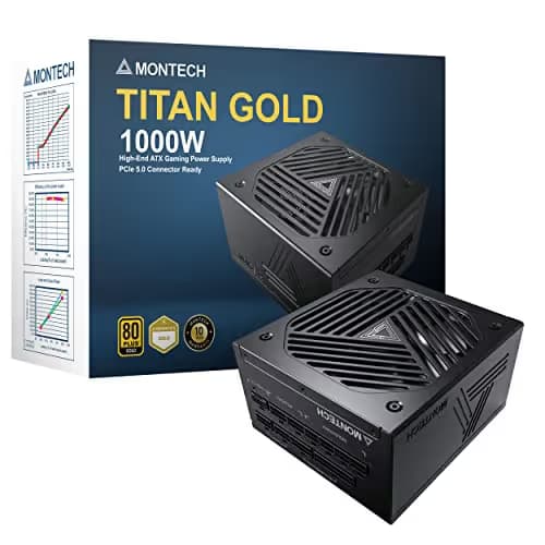 Montech TITAN GOLD 1000W Fully Modular 80+ Gold Certified ATX main image