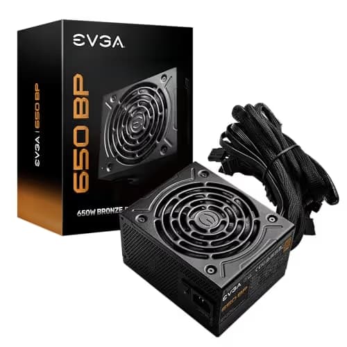 EVGA 650BP Black ATX 650W Non-Modular 80+ Bronze Certified main image