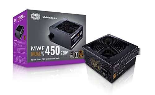 Cooler Master MWE Bronze V2 450W Non-Modular 80+ Bronze Certified image