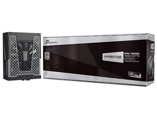 SeaSonic PRIME PX 1600W Fully Modular 80+ Platinum Certified image