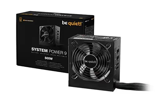 be quiet! System Power 9 500 CM Black 500W Semi-Modular 80+ Bronze Certified image
