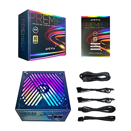 Apevia Premier ATX 650W Semi-Modular 80+ Gold Certified image