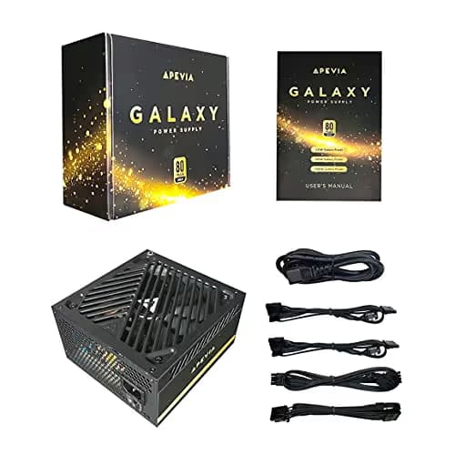 Apevia Galaxy Black ATX 850W Semi-Modular 80+ Gold Certified image