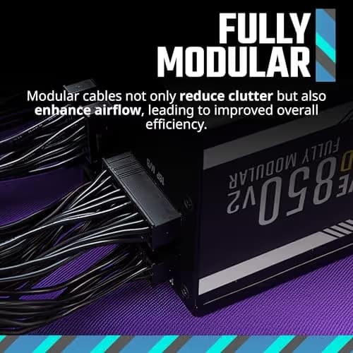 Cooler Master MWE Gold V2 850W Fully Modular 80+ Gold Certified image