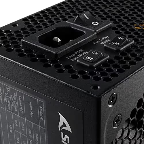 SHARKOON SilentStorm Cool Zero ATX 650W Fully Modular 80+ Gold Certified image
