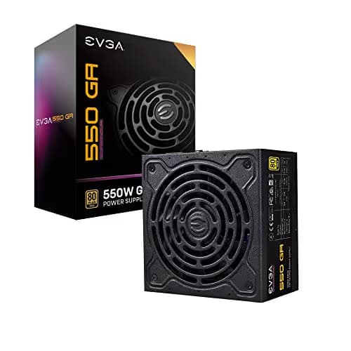 EVGA SuperNOVA 550 GA 550W Fully Modular 80+ Gold Certified ATX image