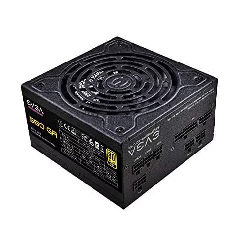 EVGA SuperNOVA 550 GA 550W Fully Modular 80+ Gold Certified ATX image