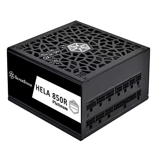 Silverstone HELA 850R Black / Silver 850W Fully Modular 80+ Platinum Certified main image