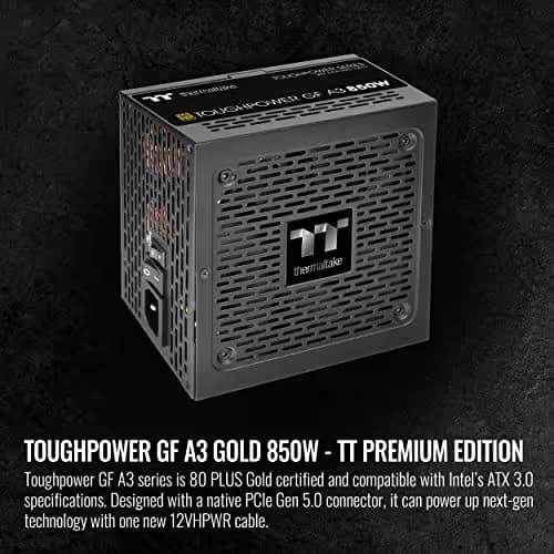 Thermaltake Toughpower GF A3 - TT Premium Edition ATX 850W Fully Modular 80+ Gold Certified image