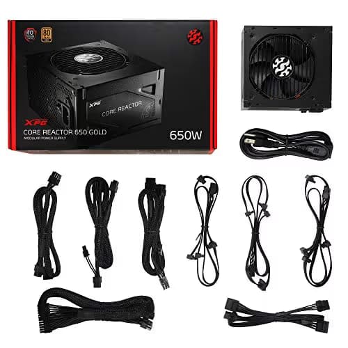 ADATA XPG CORE Reactor 650 Black 650W Fully Modular 80+ Gold image