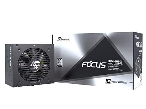 SeaSonic FOCUS 650W Fully Modular 80+ Platinum Certified image