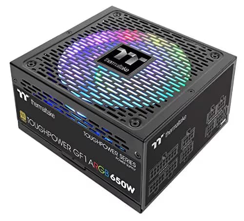 Thermaltake Toughpower GF1 ARGB 650W Fully Modular 80+ Gold Certified image