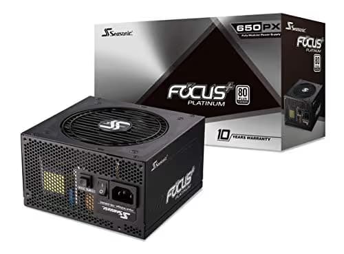 Seasonic FOCUS Plus Platinum 650W Fully Modular 80+ Platinum image