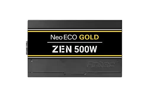 Antec NeoECO Gold ZEN Black / Gold 500W Non-Modular 80+ Gold image