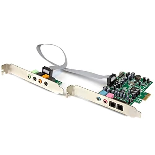 StarTech PCISOUND4CH PCI 4.0 Channel 16-bit 48 kHz image