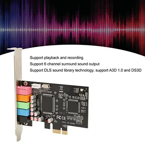 StarTech PCISOUND5CH PCI 5.1 Channel 24-bit 48 kHz image