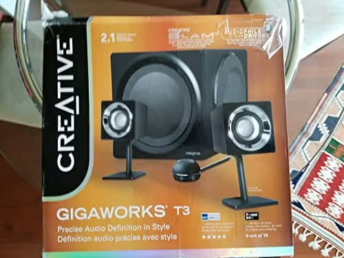Creative Labs GigaWorks T3 2.1 Channel 80 W Speaker System image