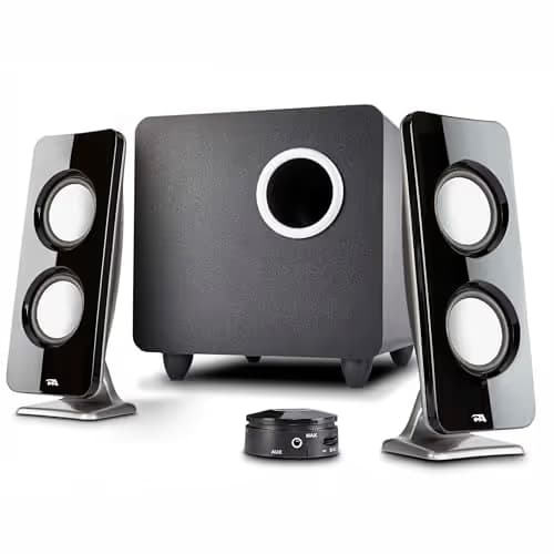 Cyber Acoustics Curve Storm 22 W 2.1 Channel Speakers image