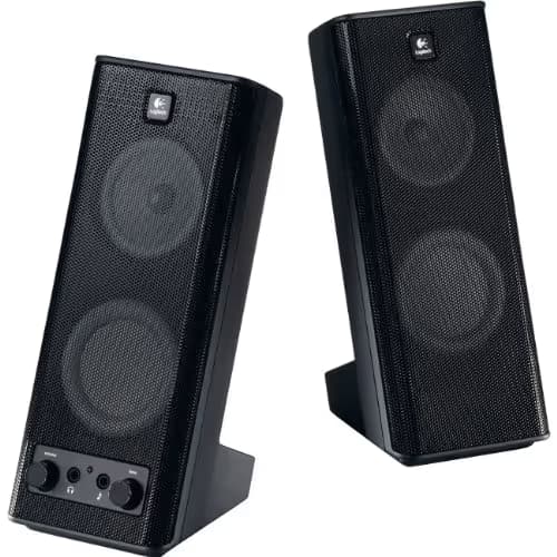 Logitech X-140 2.0 Channel 4 W Speaker System image
