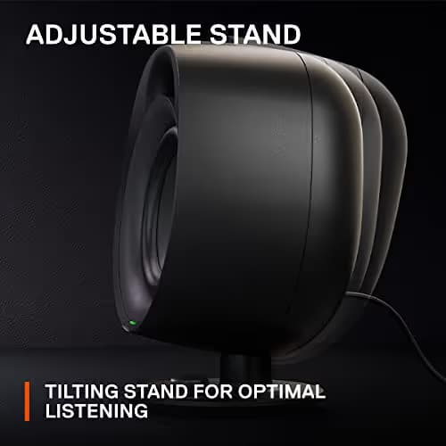 SteelSeries Arena 3 UK 2.0 Channel Black Speaker System image