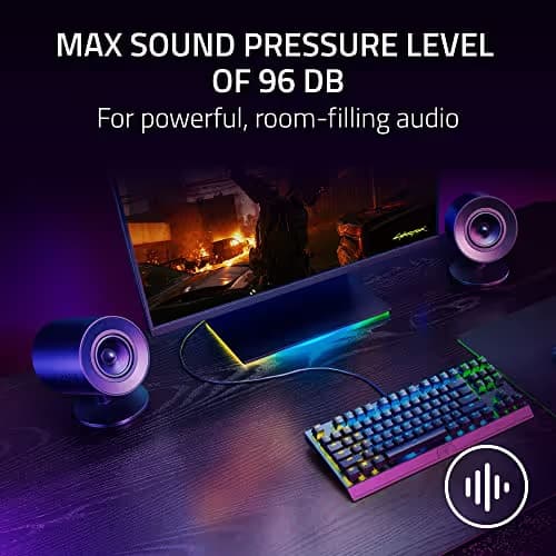 Razer Nommo V2 X 2.0 Black Speaker System image