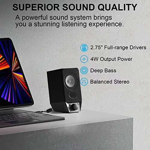Edifier R19U 2.0 Channel 4W Speaker System image