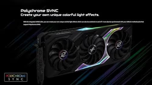 ASRock Phantom Gaming OC Radeon RX 7800 XT 16GB GDDR6 Black image