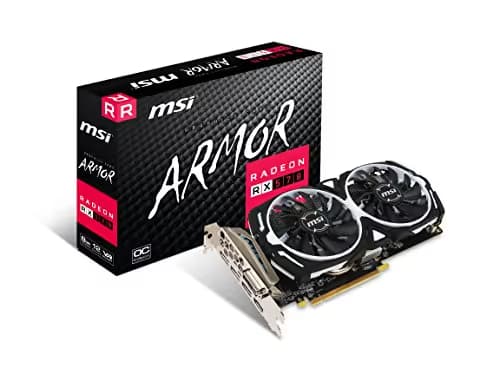 MSI ARMOR OC Radeon RX 570 8GB GDDR5 Black / White image