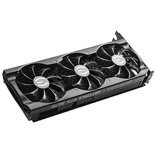 EVGA XC3 BLACK GAMING GeForce RTX 3070 LHR 8GB GDDR6 Black image