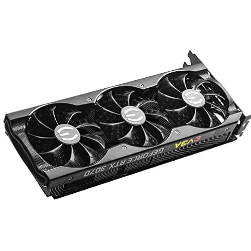 EVGA XC3 BLACK GAMING GeForce RTX 3070 LHR 8GB GDDR6 Black image