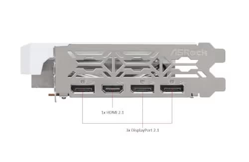 ASRock Steel Legend OC Radeon RX 7600 8GB GDDR6 White image