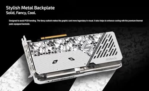 ASRock Steel Legend OC Radeon RX 7600 8GB GDDR6 White image