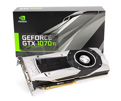NVIDIA Founders Edition GeForce GTX 1070 Ti 8GB GDDR5 Silver / Black image