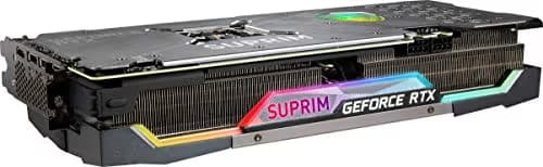 MSI Suprim X GeForce RTX 3070 LHR 8GB GDDR6 Black / Silver image