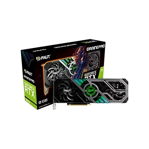 Palit GeForce RTX 3070 LHR GamingPro 8GB GDDR6 Black / Silver main image