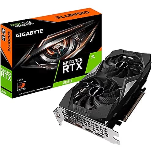 Gigabyte D6 Rev 2.0 GeForce RTX 2060 6GB GDDR6 Black / Gray image