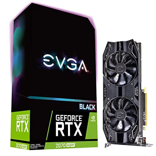 EVGA BLACK GAMING GeForce RTX 2070 SUPER 8GB GDDR6 Black image